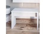 Vicco Panca , 70 Cm Per Tavolo Da Toeletta, Bianco