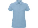 B&C Polo Donna ID.001 / Polo Manica Corta RW3525 (3XL) (Azzurro)