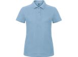 B&C Polo Donna ID.001 / Polo Manica Corta RW3525 (2XL) (Azzurro)