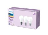 Set Di 3X Led Classic 60W A60 E27 Ww Frnd 3CT/4 Ec