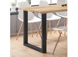 Vicco Gambe Per Tavolo , 60 X 72 Cm Quadrato, Nero
