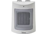 Bimar HP108 Riscaldatore Elettrico Per Ambienti Interni Grigio, Bianco 1500 W Riscaldatore Elettrico Alogeno Per Ambienti