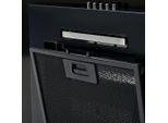 Vidaxl Cofano Estrattore A Parete In Acciaio Inox 756 M³/H 60 Cm Nero
