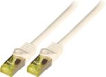Efb RJ45 Cavo Patch S/Ftp, Cat.6A, Lszh, Cat.7 Cavo Grezzo, 0,5 M, Bianco