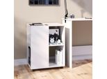 Vicco Contenitore Per Rotoli , 59 X 53 Cm, Bianco