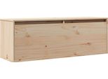 Vidaxl Armadio A Muro 100X30X35 Cm In Legno Di Pino Massiccio