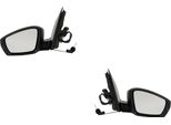 Johns, Specchio Retrovisore Esterno Per Vw Polo 9 (6R) 06/09- Set Destro E Sinistro, Nero