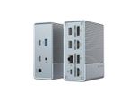 Hyper HDG212B Dock Per Laptop/ Replicatore Di Porte Docking Usb 3.2 Gen 2 (3.1 Gen 2) Type-C Argento