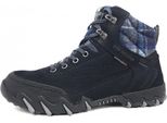 Allrounder By Mephisto Nigata-Tex, Stivale Stringato Da Donna In Blu, Misura 5.5