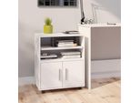 Vicco Contenitore Per Rotoli Novak, 60 X 48 Cm, Bianco