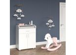 Vicco Fasciatoio Lena, 75 X 100 Cm, Bianco