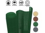 Jiubiaz Schermo Privacy Stuoia Schermo Privacy Pvc Giardino Privacy Recinzione Balcone Recinzione Frangivento Balcone Pannellatura Verde 180X500Cm