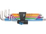 Wera 3950/9 Hex-Plus Multicolore Hf Inox 1