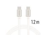 Usb Kaabel Swissten USB-C - USB-C, 1.2M, HõBe