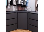 Vicco Credenza Ruben, 78 X 76.6 Cm, Antracite