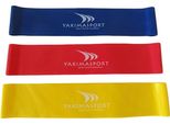 Yakimasport Fitness Resistenza Gomma Set 3 Pezzi. 100114