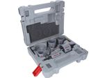Bosch Hss Bi-Metal Std Hole Punch Cpl. 9 Pezzi. 22,29,35,44,51,64 Mm