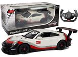 Auto R/C Porsche 911 GT3 Cup Rastar 1:14 Bianco