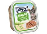 Happy Cat 100Gx16 Minkas Duo GeflüGel+Lamm