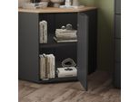 Vicco Credenza Betti, 78 X 78 Cm Con 1 Porta, Antracite/Sonoma