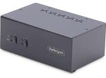 Startech.Com Switch Kvm A 2 Porte Doppio Monitor Displayport 4K 60Hz 2X Usb 3.0 2.0 - Switch Kvm - 2 Porte