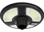 Luci Solari - Sensore Luci Da Giardino - IP65 - Nero - 10 Watt - 1500 Lumen - 6500K