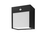 Solight Nero Apparecchio Led Con Sensore Di Movimento 12W IP44 WO813