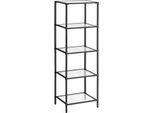 Vasagle Scaffale In Piedi, Libreria, Scaffale Da Bagno, 5 Livelli, Scaffale Da Cucina, Scaffale Stretto, Scaffale Da Bagno, Per Soggiorno, Camera Da Letto