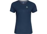 Maglietta Odlo F-Dry A Maniche Corte Blu Xs Donna Blu Xs