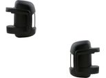 Johns, Set Di Coprispecchietti Destro E Sinistro Adatto A Peugeot Boxer Iii 4/06- Nero 2507070066