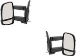 Johns, Set Specchietto Destro E Sinistro Nero Per Opel Movano C U9 12/21- Nuovo 8153Y4 00008153Y4 815469 0000815469 8154NK 00008154NK 735424440
