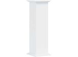 Vidaxl Supporto Per Piante Bianco 33X33X100 Cm Materiale A Base Di Legno