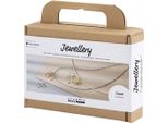Set Di Collane Artigianali Con Perline E Ciondolo In Filo D'oro, Incl. Materiale E Istruzioni