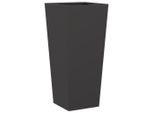 Vidaxl Fioriera Nera 35X35X75 Cm In Acciaio