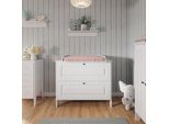 Vitalispa Fasciatoio Ajaton, 108 X 98 Cm Con 2 Cassetti, Bianco