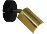 Lampada Da Parete Oro-Nero GU10 50W Vila Zuma Line