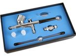 Set Di Pistole Per Aerografo Con 3 Ugelli, Attacco Rapido 0,2, 0,3, 0,5 Mm Technic HS-30KT