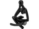 Figura Del Pensatore, Statua Del Pensatore, Statua Seduta In Resina, Statua Di Lettura Del Pensatore, Ornamento D'arte Astratta, Figura Decorativa Da Tavolo