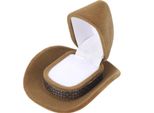 Scatola Di Gioielli Del Cappello, Scatola Dell'anello, Scatola Di Regalo Dell'anello, Cassa Singola Dell'anello, Scatola Di Regalo Dell'anello Dei Gioielli, Scatola Dell'anello Del Cappello