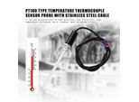 Sensore Di Temperatura, Sensore A Termocoppia Di Temperatura, Sonda Del Sensore Di Temperatura, Sonda Del Sensore PT100, Sonda Del Sensore A Termocoppia Di Temperatura