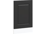 Vidaxl Coperchio Per Lavastoviglie Kalmar Black 45X1,5X67 Cm Materiale A Base Di Legno