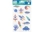 Tatuaggio Cosmos 10X18 Cm Sticker Boo 540454