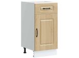 Vidaxl Base Da Cucina Kalmar Sonoma In Legno Di Rovere