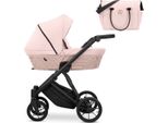 Kunert Ivento Carrozzina 2In1 Rosa Con Telaio Nero