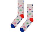 Happy Socks Bike Crew Socks Grigio Eu 36-40 Uomo,Donna Grigio Eu 36-40