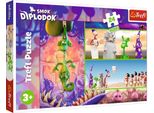 Trefl Puzzle Maxi 24 Curioso Drago Diplodoco 14376