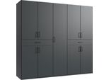 Armadio Tibet Anta Battente Design Armadio Selezionabilegraphite