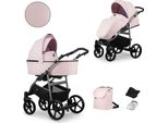 Passeggino Kunert Mata 2In1 In Rosa Con Struttura In Grafite - Per Il Comfort E La Sicurezza