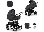 Kunert 2In1 Mata In Antracite/Grafite - Passeggino Versatile Per Comfort E Sicurezza