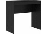Vidaxl Scrivania In Rovere Nero 80 X 40 X 76 Cm Materiale A Base Di Legno
